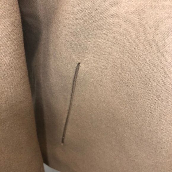 Harve Bernard zip front tan blazer - Picture 3 of 9